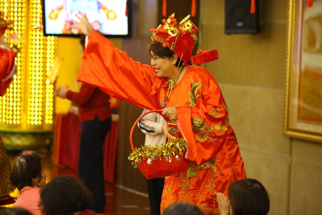 台北菩提禪堂大年初四迎財神